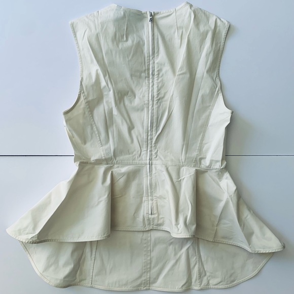 Theory Structured Peplum Top - Picture 3 of 5